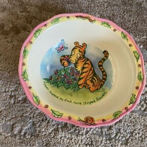 Vintage Disney Winnie the Pooh Melamine Tigger Small Bowl Selandia Baby Kids